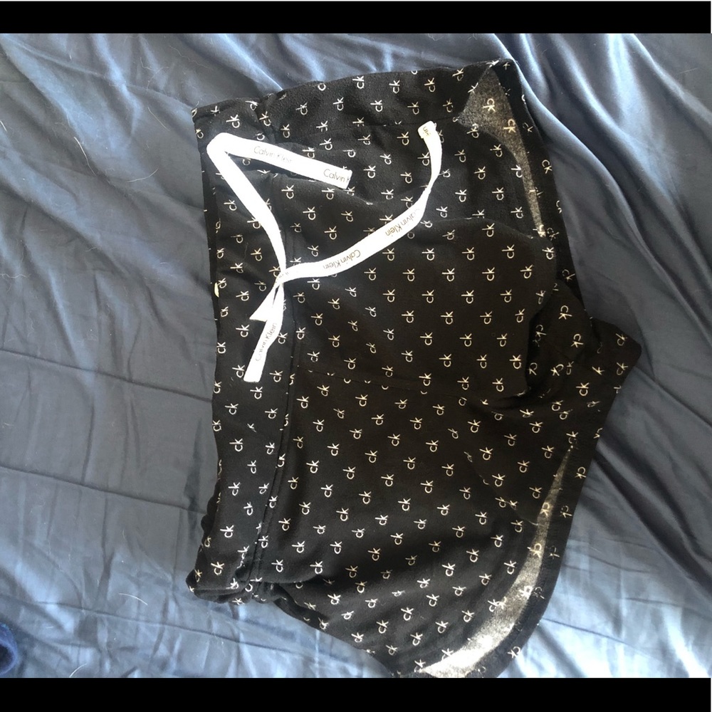 Calvin Klein pajama shorts